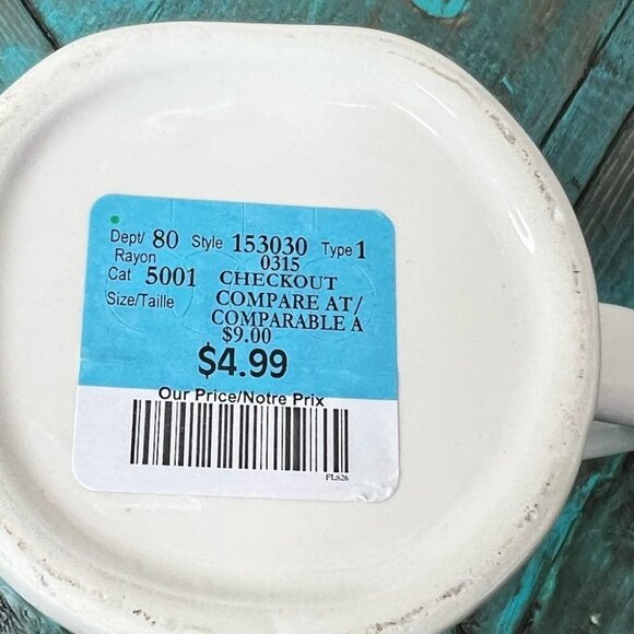 Rae Dunn M Stamped Selfie Mug BNWT - Picture 7 of 7